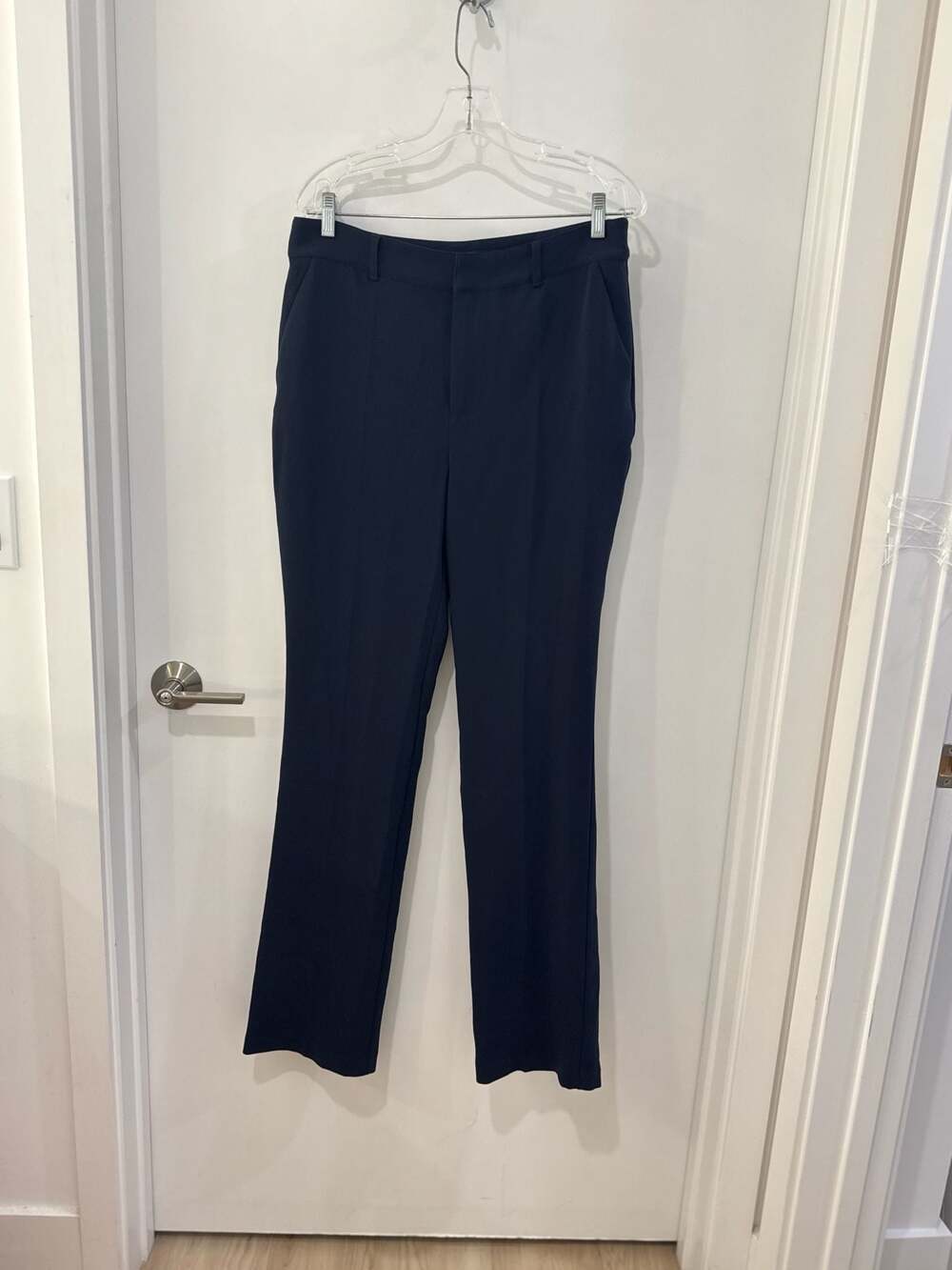 Cinq à Sept Navy Blue Tailored Trousers